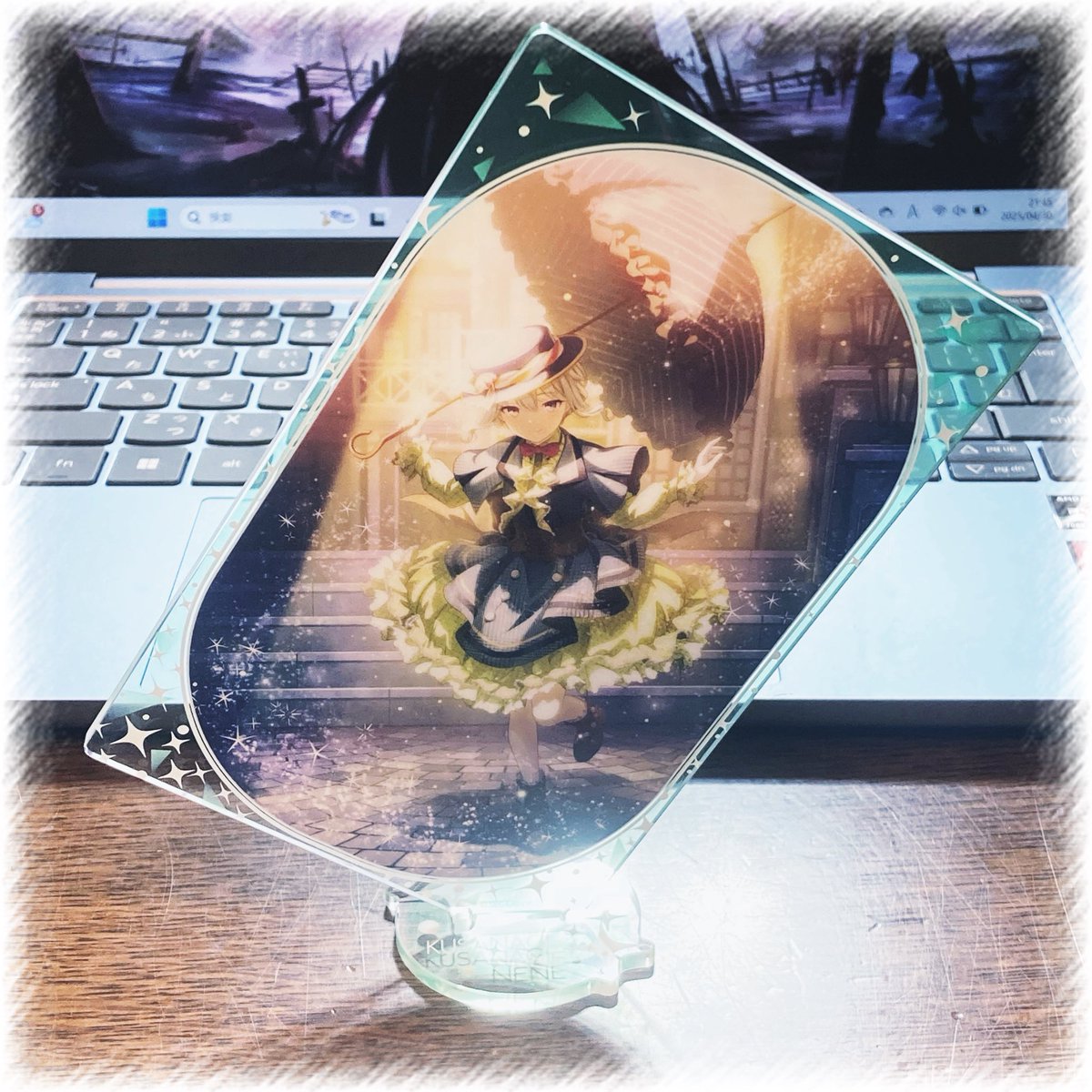 近くのアニメイト杏さんいなくて解せなかったけど寧々ちゃんゲットしました👒
斜めにしたらほんとに床に降り立ってるみたいで可愛いほんとに😭😭😭杏さんも早く欲しいです……