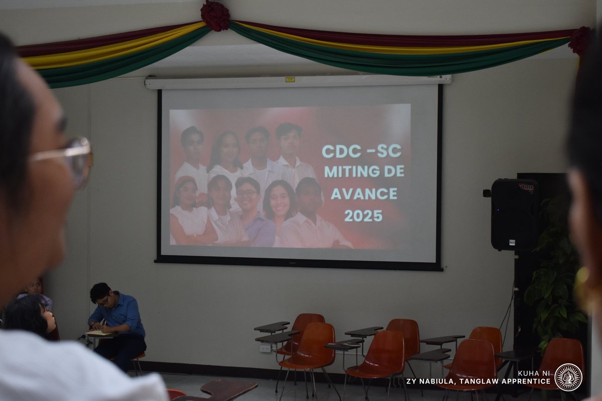 tanglawdevcom's tweet photo. MGA LARAWAN: Kinilatis ng mga mag-aaral ng Devcom ang mga tumatatakbong kandidato para sa CDC Student Council (CDC SC) sa ginanap na Miting de Avance (MDA) nitong Lunes, Abril 28, sa Lecture Room 1.

#DevcomHalalan 
#UPLBElex2025 
#TanglawDevcom 
#IkawAngTanglaw https://t.co/Nwl2zT7uHw
