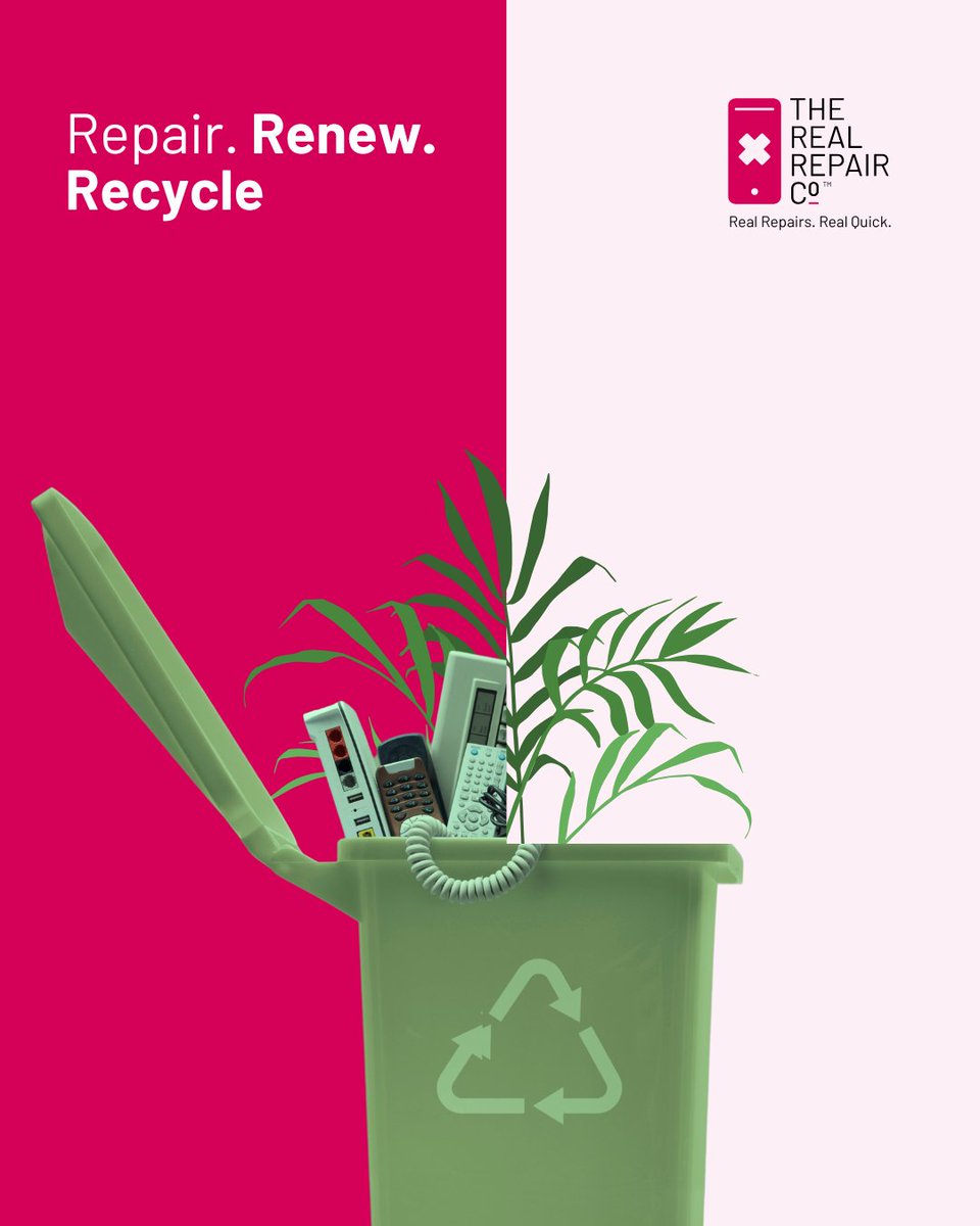 Why splash out on a new phone when a repair will do the trick? ♻️

Save money, reduce waste and keep your trusty device running smoothly. > bit.ly/3ifZxth

#TheRealRepairCompany #DeviceRepair #RealRepairsRealQuick