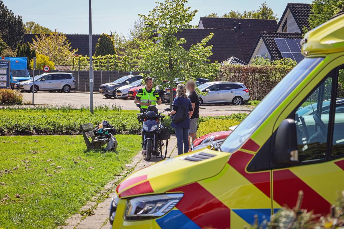 Gewonde bij aanrijding op rotonde in Tolbert