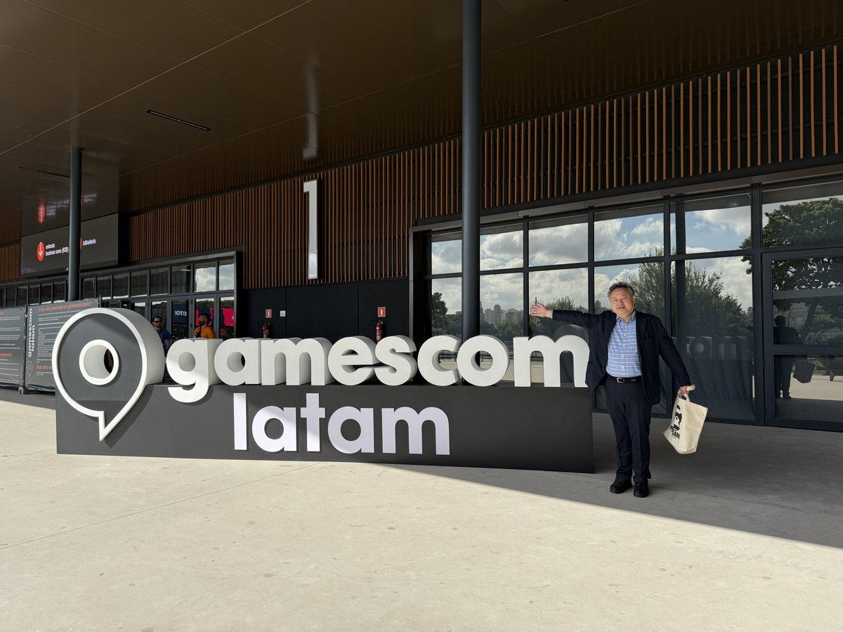I’m here! #GamescomLatam