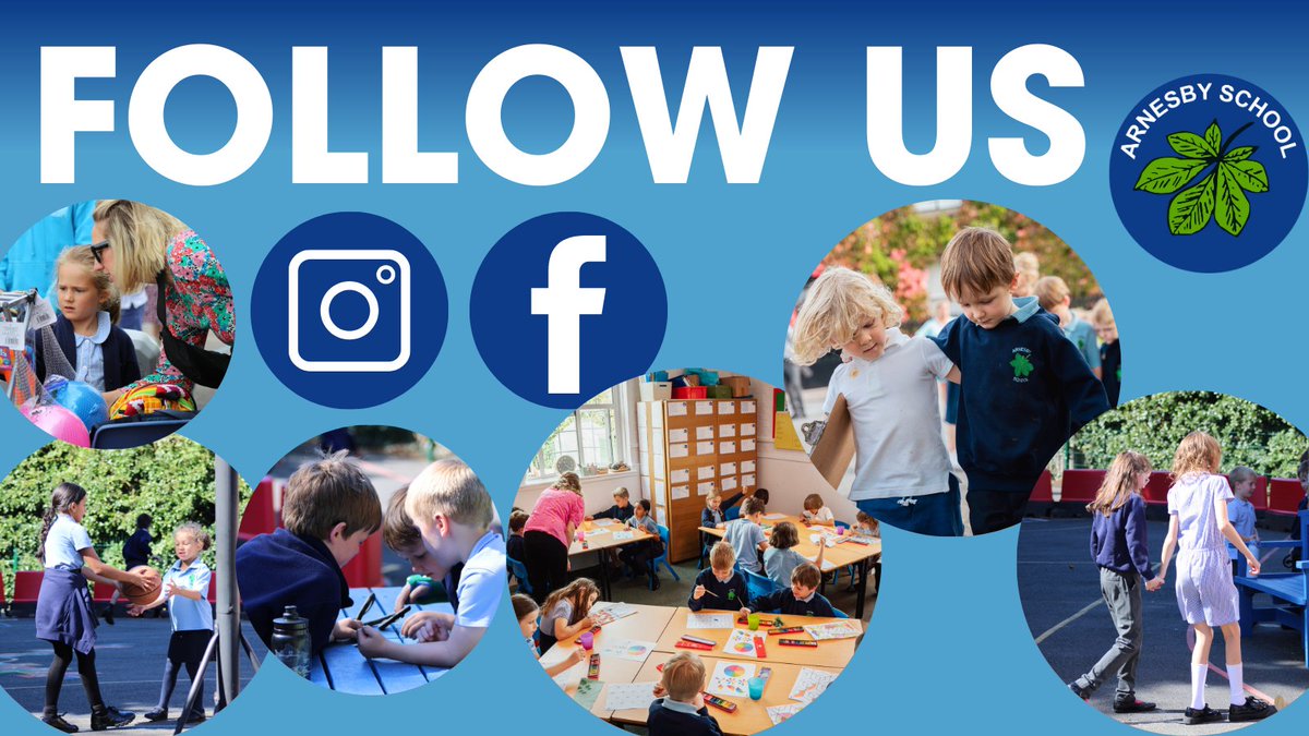 🚨 Make sure you're following our other platforms to keep up to date with what our pupils have been up to! 🙌⭐️

Facebook 👉 tinyurl.com/ARN-Facebook
Instagram 👉 tinyurl.com/ARN-Instagram
