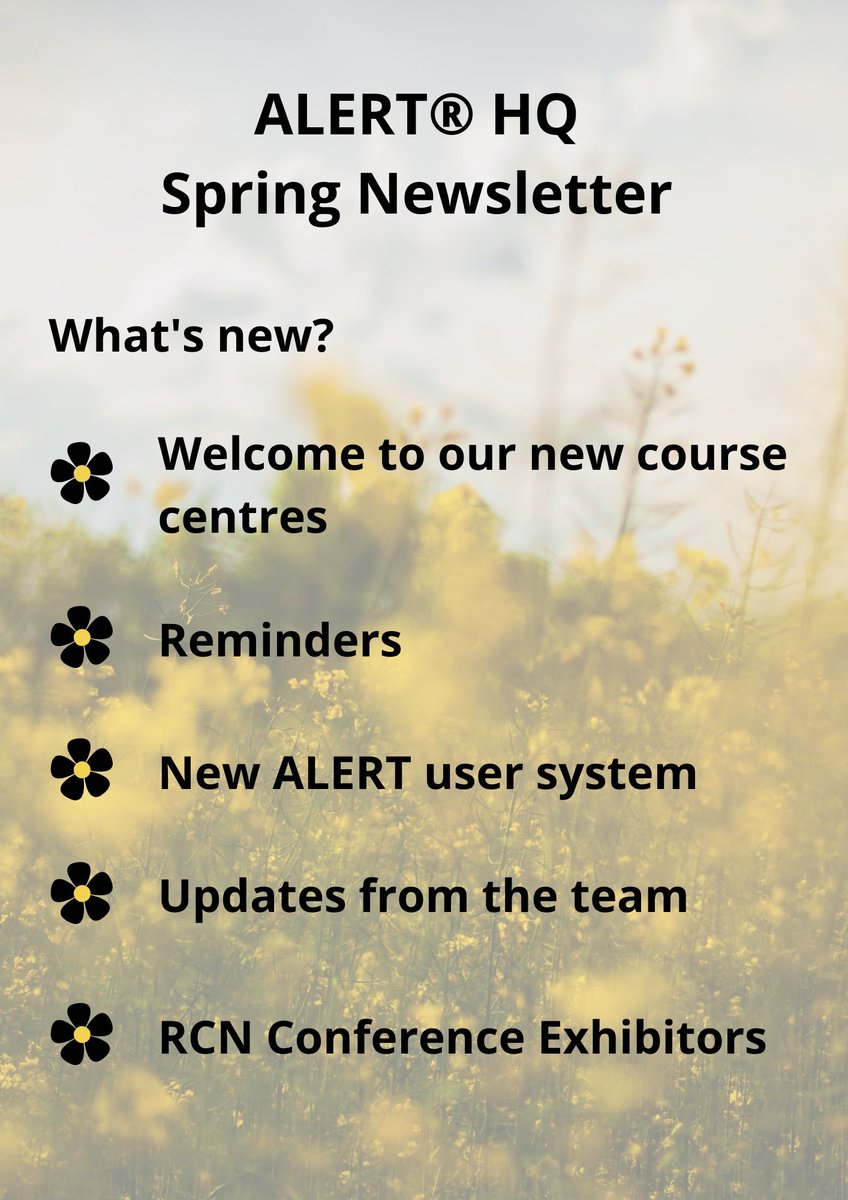 ALERT Course tweet media