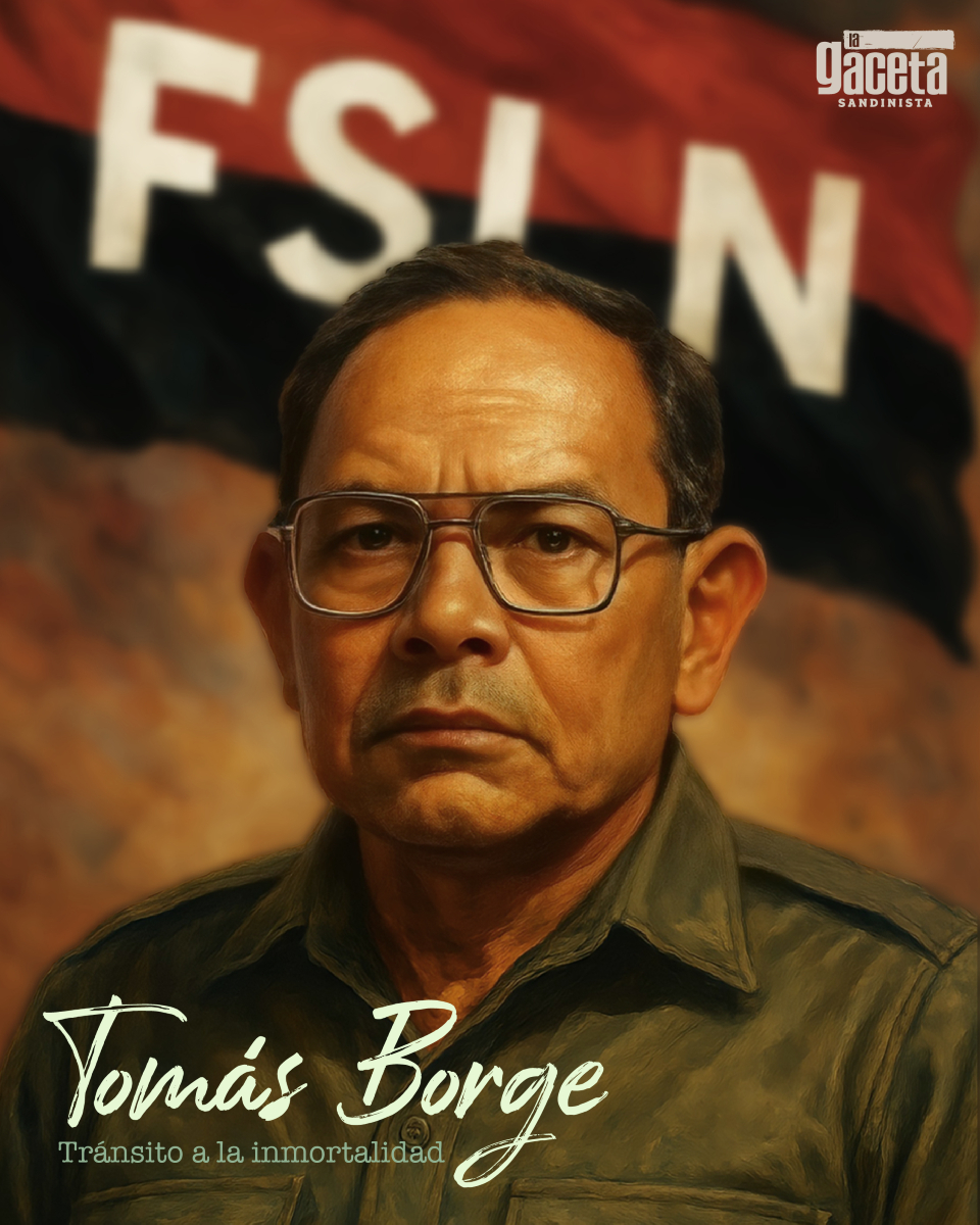 🔴⚫️ Recordamos al Comandante Tomás Borge Martínez como un símbolo vivo de revolución, lealtad y entrega inquebrantable a los ideales del pueblo. Su amor y compromiso eterno siguen iluminando nuestro camino.

¡Habrá FSLN hoy, mañana y siempre!