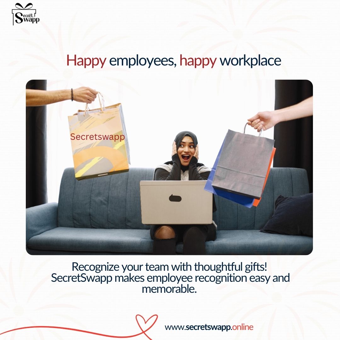 SecretSwapp's tweet photo. Your team works hard reward them in style! With SecretSwapp, recognizing employees is easier and more meaningful.

https://t.co/boDeAbWWYw
What’s the best gift you’ve ever received at work? Share with us in the comments!

#SecretSwapp #EmployeeRecognition #TeamGifts #GiftExchange https://t.co/LZiTxqYYE0