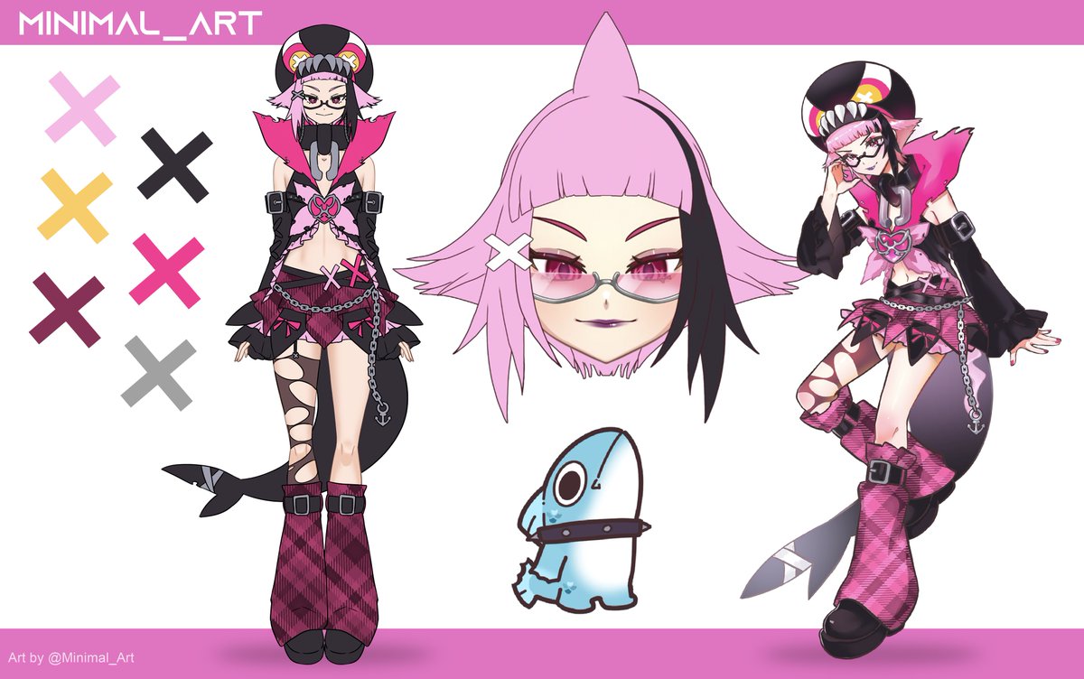 Min_imalArt's tweet photo. OMG FULL REVEAL!!!!!
Thank you so much for the support! I am so grateful for all the support that i've been shown! I haven't been around much because i've been working tirelessly on these model designs for the past few months!
#Modelreveal #VTuberDebut https://t.co/hdZOdfASsN