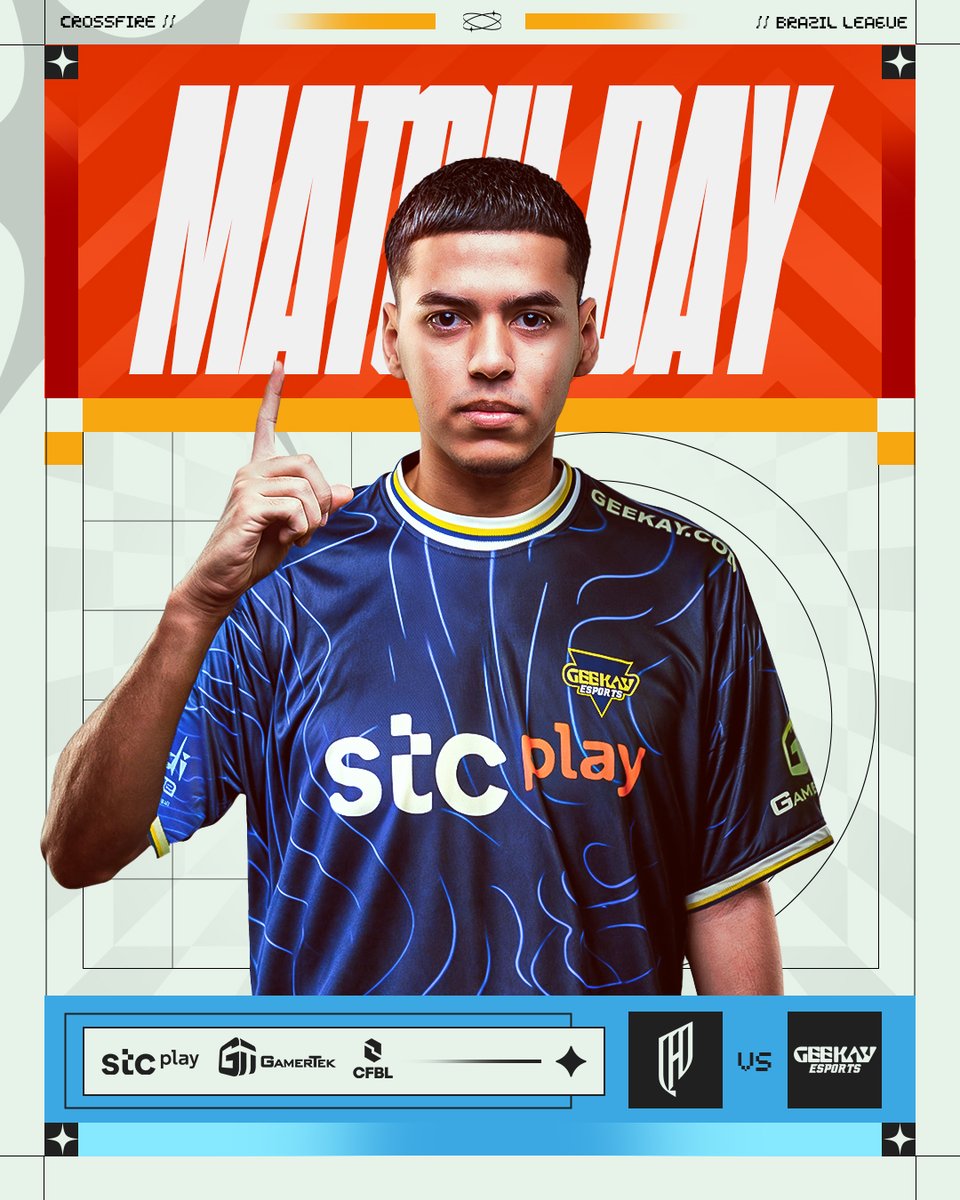 geekay_esports's tweet photo. Match day tonight! 🎯
We face Al Qadsiah Esports in Crossfire.
🕙 10 PM 🇸🇦 | 4 PM 🇧🇷
Stream link in the comments 👇
#GK_FTW #CFEL https://t.co/mbsThdfiA4
