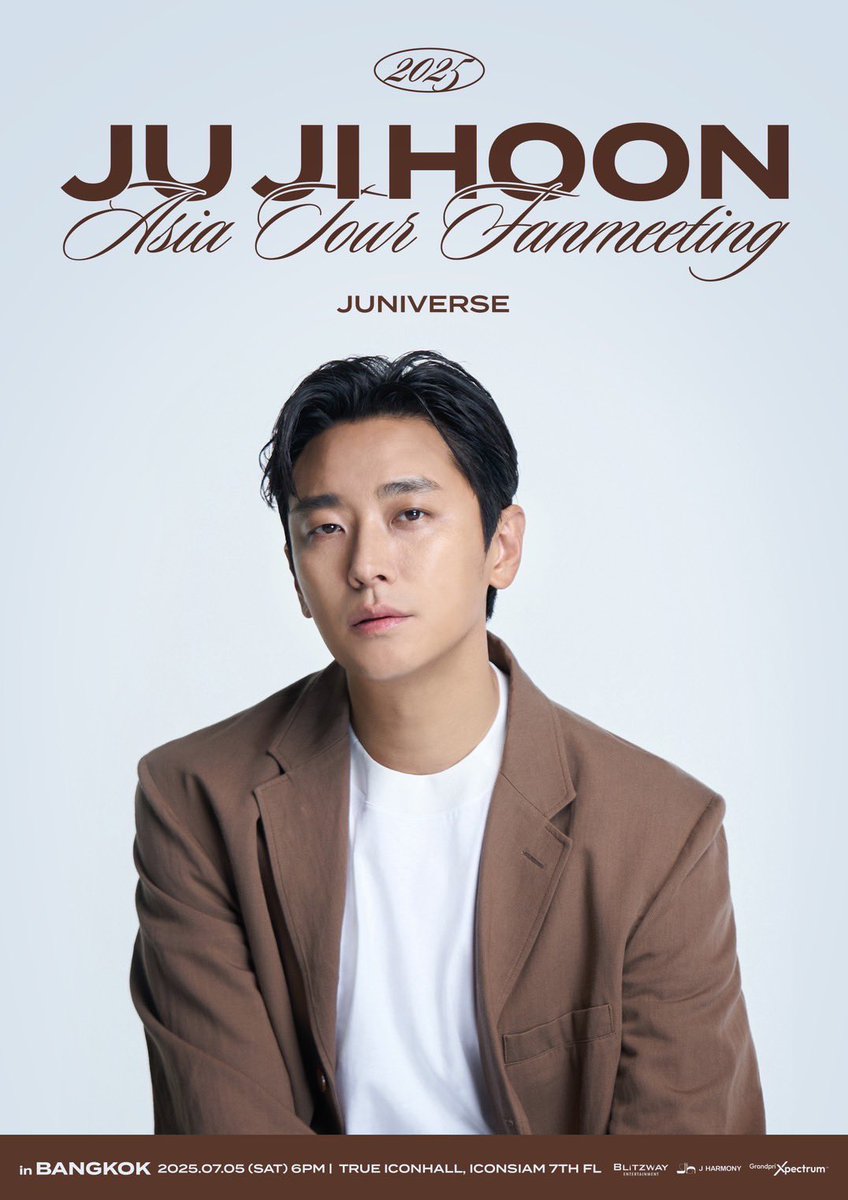 🌟 JU JI HOON กำลังจะมาหาคุณ! 🌟

เตรียมตัวให้พร้อม! นักแสดงหนุ่มหล่อมากฝีมือ เจ้าของบทบาทสุดตราตรึงจากซีรีส์ และภาพยนตร์ดัง กำลังจะพาทุกคนเข้าสู่จักรวาลของเขา! ✨

2025 <JU JI HOON ASIA TOUR FANMEETING 'JUNIVERSE' IN BANGKOK>

📅 วันเสาร์ที่ 5 กรกฎาคม 2568
📍 ณ ทรู ไอคอน ฮอลล์,