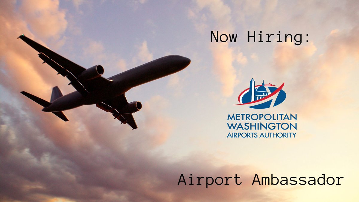 Seeking employees for an exciting part-time opportunity to assist international travelers <a href="/Dulles_Airport/">Dulles Airport (IAD)</a>. Apply now! bit.ly/4iC0992 $17.65 hourly
