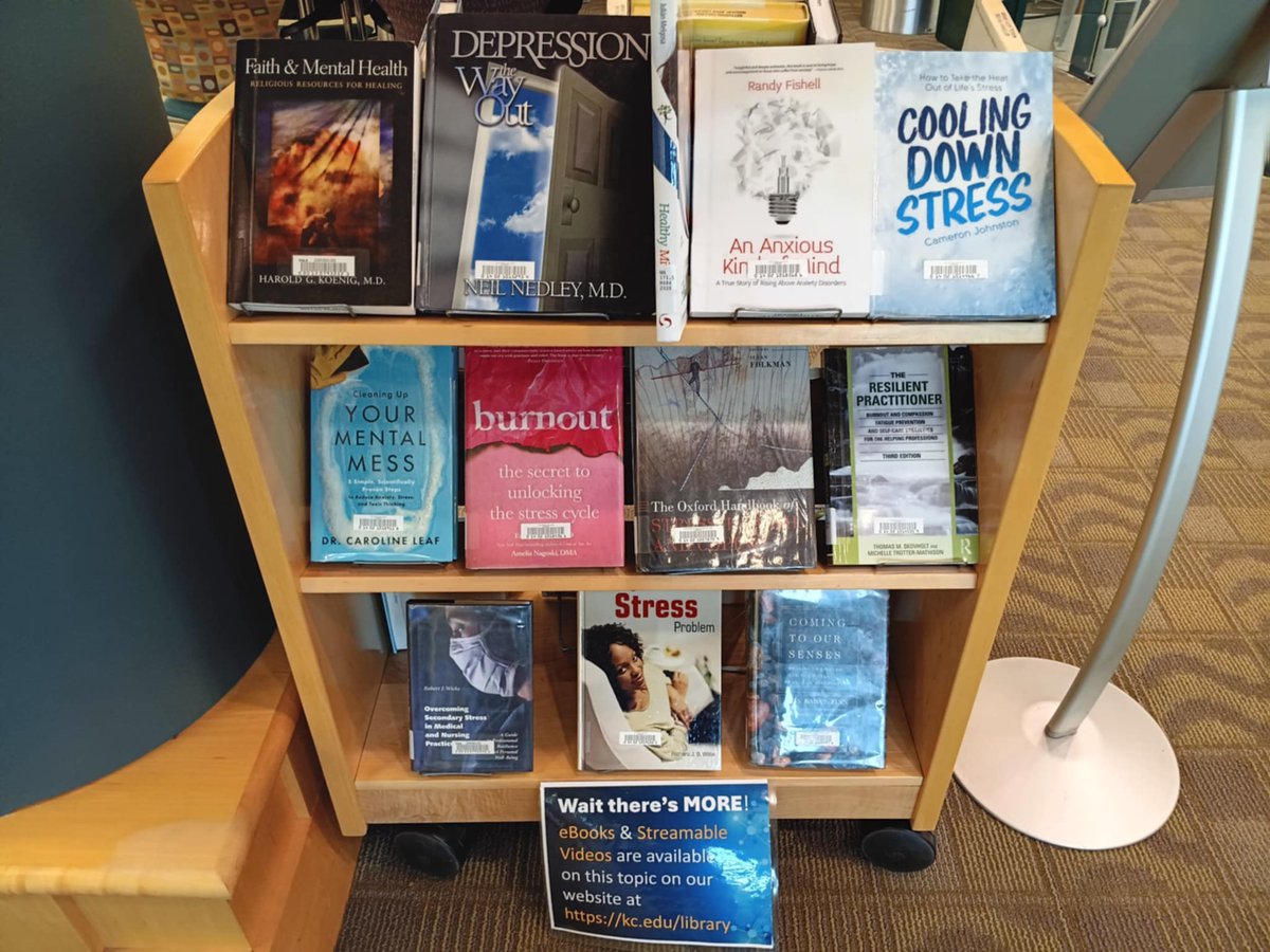 KetColLib's tweet image. May is Mental Health Awareness Month! Check out these great titles! @KettCollege #MentalHealth #MentalHealthMonth