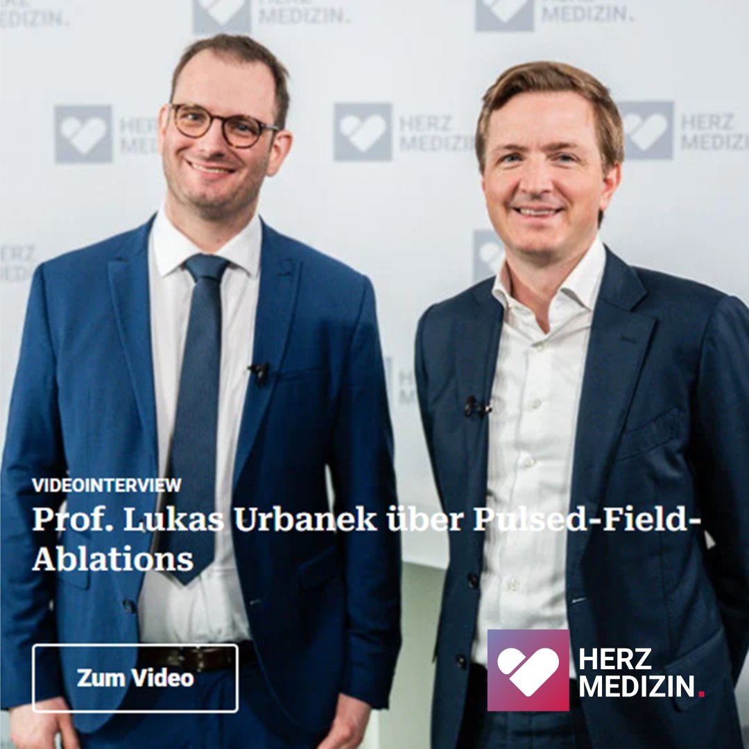 Herzmedizin.de (@herzmedizin_de) on Twitter photo 🔬 Pulsed Field Ablation im Fokus: Prof. <a href="/ChristianHeeger/">Christian-H. Heeger</a> im Interview bei der bei der #DGKJahrestagung mit Dr. <a href="/LukasUrbanek11/">Lukas Urbanek</a> über neue Daten von einer 1000 Patientenkohorte.
📍Was heißt das für die Praxis?
📺 herzmedizin.de/fuer-aerzte-un…
#Herzmedizinde #DGK #BNK 🔬 Pulsed Field Ablation im Fokus: Prof. <a href="/ChristianHeeger/">Christian-H. Heeger</a> im Interview bei der bei der #DGKJahrestagung mit Dr. <a href="/LukasUrbanek11/">Lukas Urbanek</a> über neue Daten von einer 1000 Patientenkohorte.
📍Was heißt das für die Praxis?
📺 herzmedizin.de/fuer-aerzte-un…
#Herzmedizinde #DGK #BNK