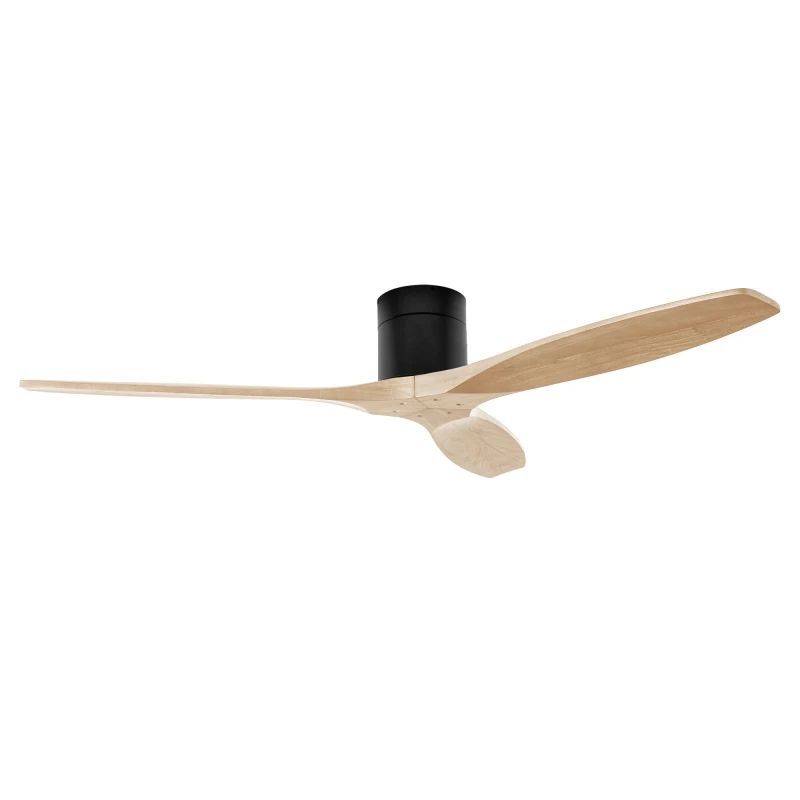 AOMLightingLtd's tweet image. Stem Evo 1320mm Ceiling Fan – Black &amp;amp; Light Wood (No Light) Keep cool this Summer! #ceilingfan #fan #summer #cooling aomlighting.co.uk/stem-evo-%C3%B…
