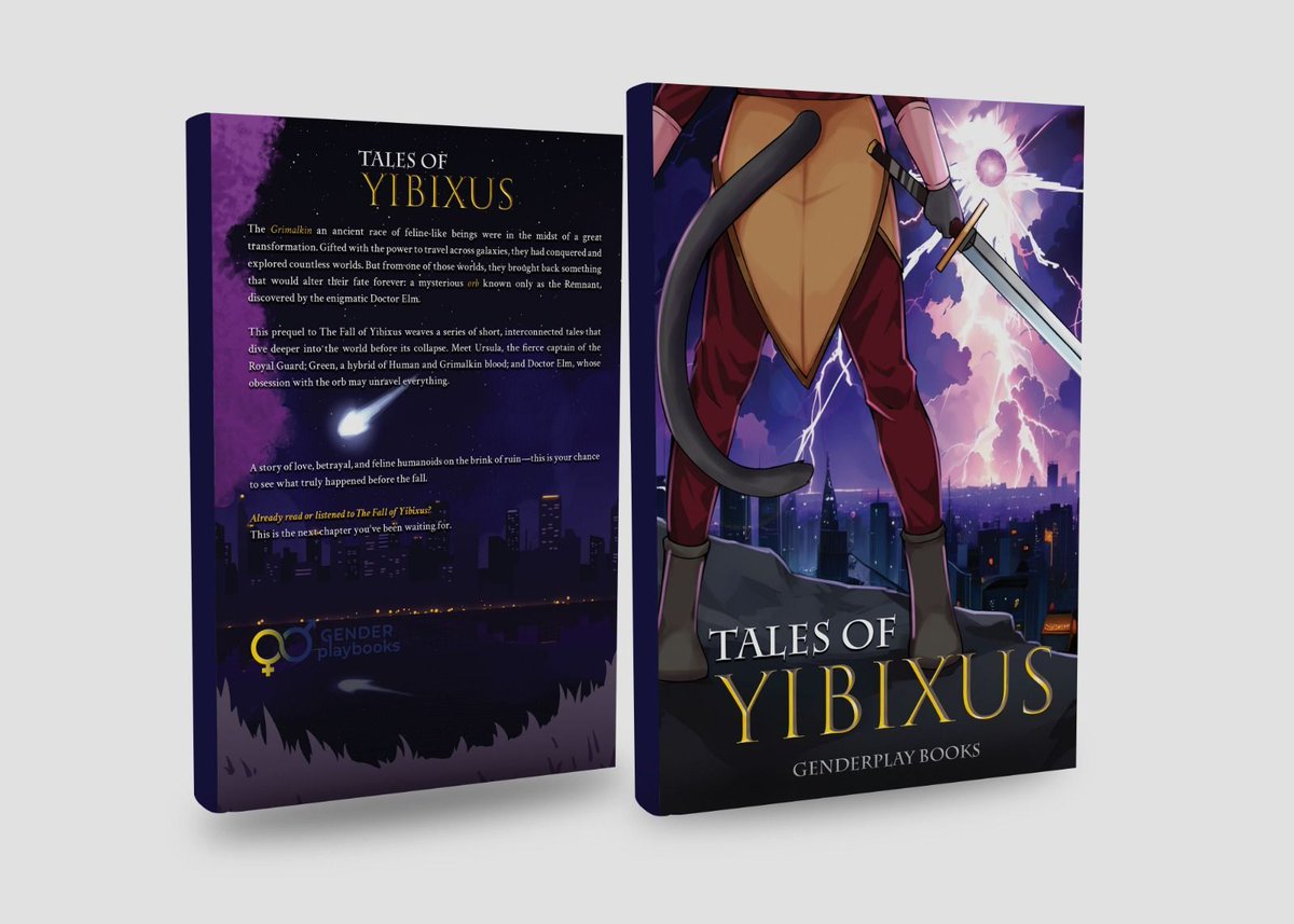 GenderplayB's tweet photo. Want to know what happened before the 'Fall'
https://t.co/XXK60gh9nT
Now you can with our latest book Tales of Yibixus - Short stories set in Yibixus!
#genderplaybooks #fansty #scifi #genderbend #transgender https://t.co/DKVpQIoqA9
