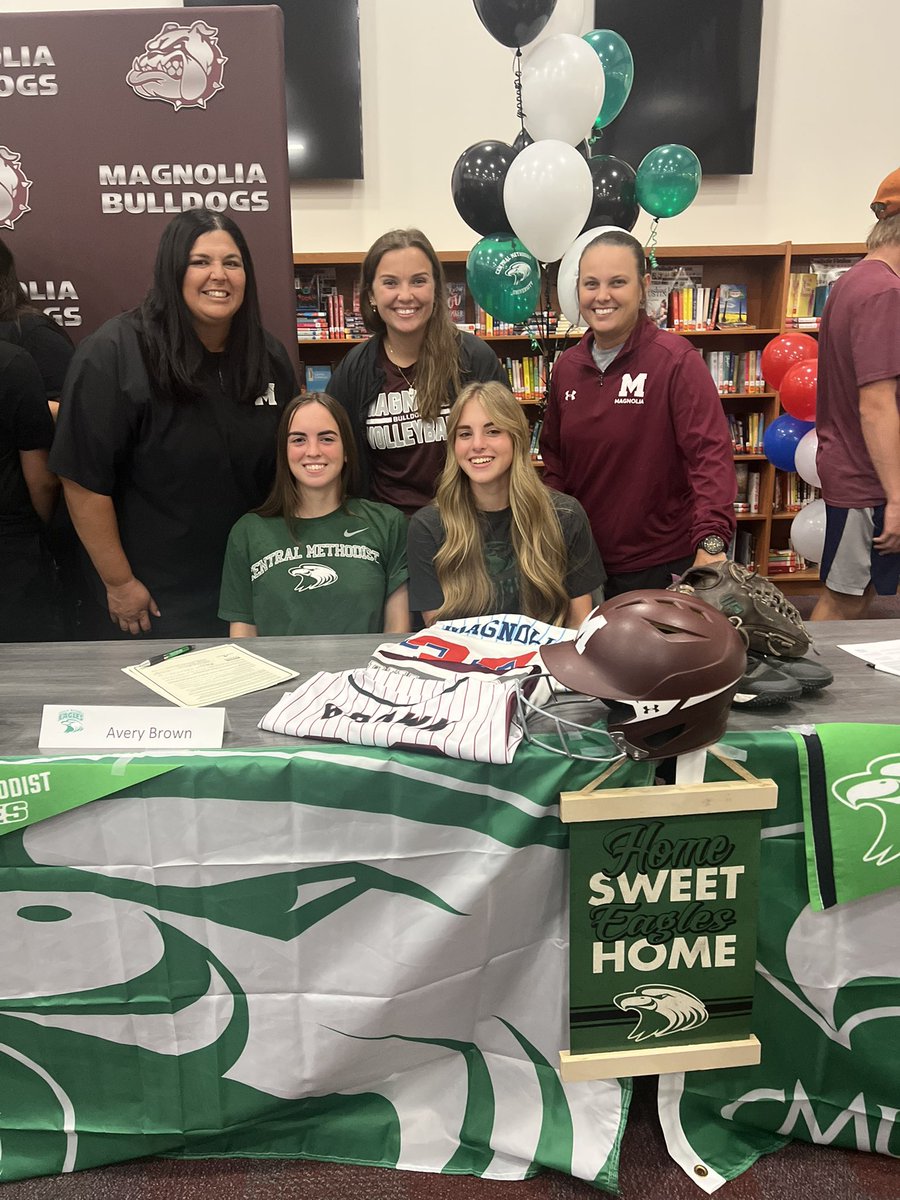 MHS Bulldog Softball (@mhsdogsoftball) on Twitter photo Officially Committed! Congratulations to Avery and Alyssa Brown for signing their commitments. We are excited to watch you both continue to grow in your next chapters! <a href="/MagnoliaHighTX/">Magnolia High School</a> <a href="/MagISDAthletics/">Magnolia ISD Athletics</a> Officially Committed! Congratulations to Avery and Alyssa Brown for signing their commitments. We are excited to watch you both continue to grow in your next chapters! <a href="/MagnoliaHighTX/">Magnolia High School</a> <a href="/MagISDAthletics/">Magnolia ISD Athletics</a>