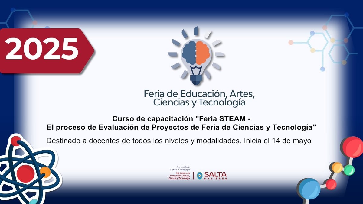 Capacitación docente para evaluadores de "Feria de Educación, Artes, Ciencia y Tecnología 2025"

🌐➡️ bit.ly/4k25DdD