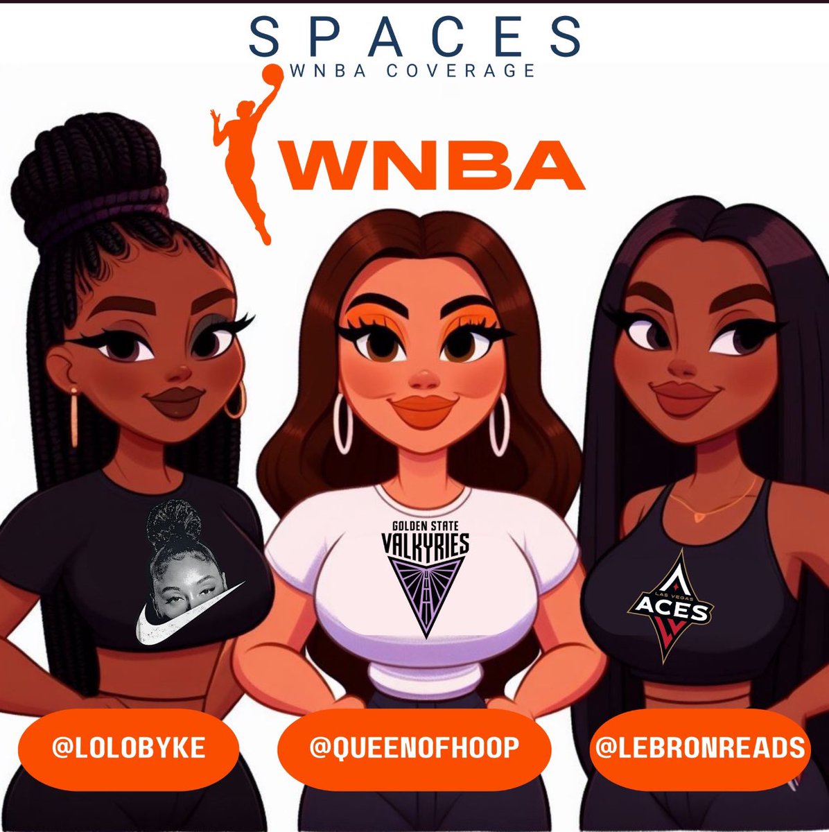 We are so byke! Tap in with us tonight at 8pm as we discuss all things women’s basketball related. Happy to be back with my girls 🥂