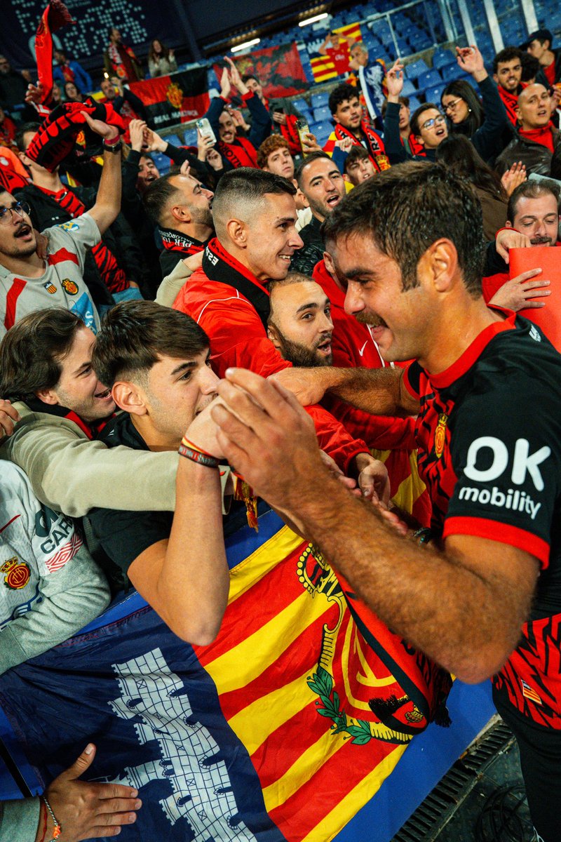 Mallorquinistes, ara em toca estar al vostre costat animant perquè el nostre equip aconsegueixi l’objectiu que desitjam. 

Visca el Mallorca! ❤️🖤
