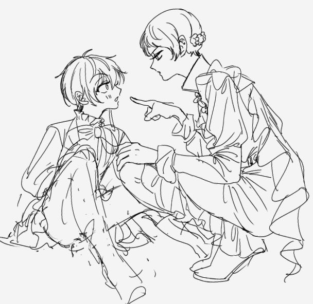 dekaiass1's tweet photo. 絵が全然無いから前に書いた下書き https://t.co/X4ruwysseV