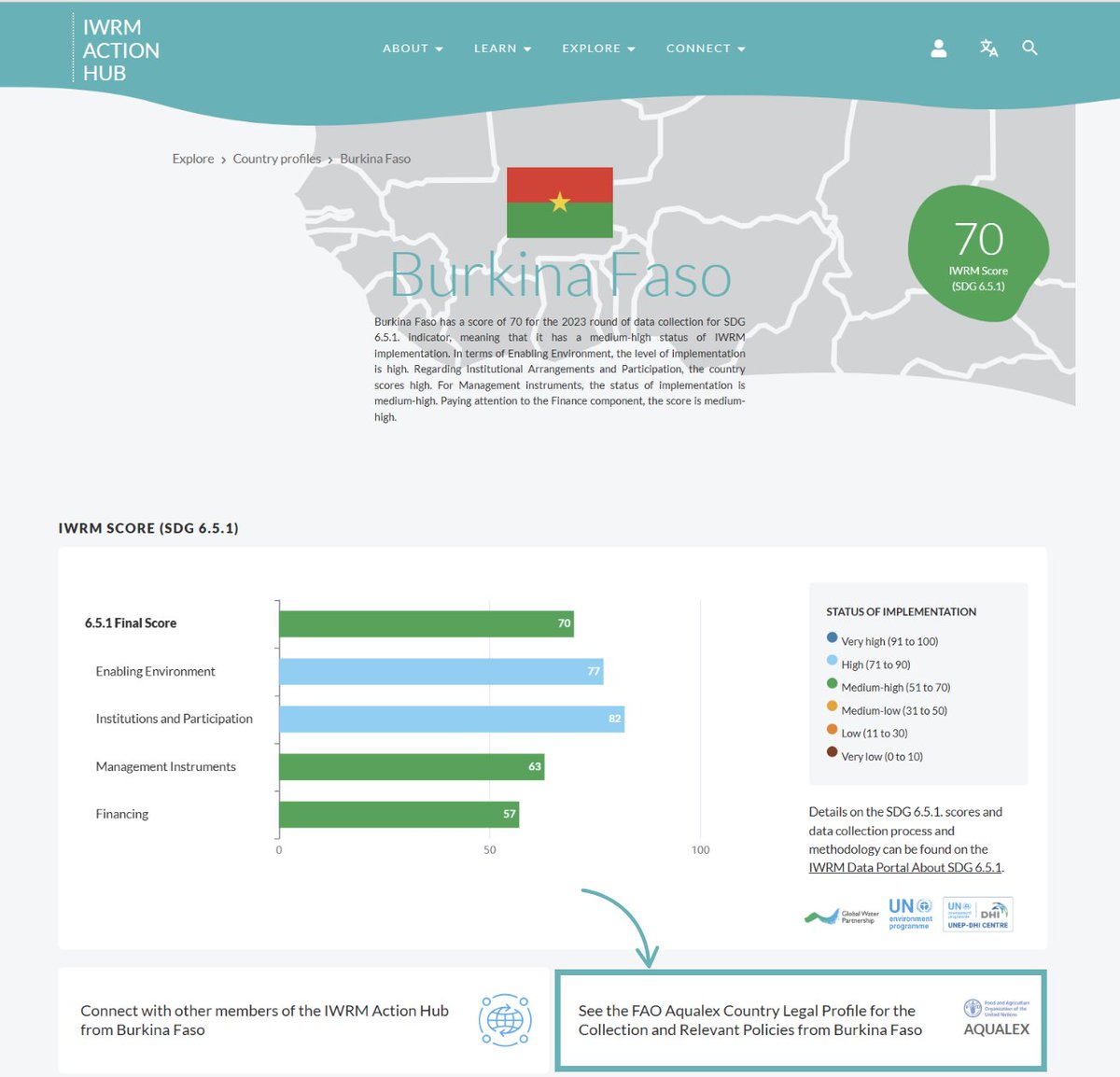 Global Water Partnership (@gwpnews) on Twitter photo 🤝 New collaboration between GWP & <a href="/FAO/">Food and Agriculture Organization</a> Aqualex:
👩⚖️ Legal and policy overviews are now available on the #IWRMActionHub: the integration of Aqualex data into country profiles.
Explore feature 👉 bit.ly/3QhGrmo 🤝 New collaboration between GWP & <a href="/FAO/">Food and Agriculture Organization</a> Aqualex:
👩⚖️ Legal and policy overviews are now available on the #IWRMActionHub: the integration of Aqualex data into country profiles.
Explore feature 👉 bit.ly/3QhGrmo