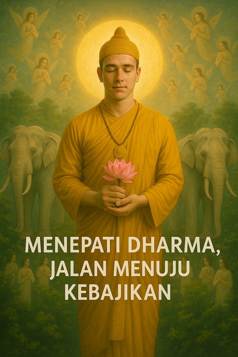 liamzen08's tweet photo. INDONESIA:
Sadar adalah awal dari kebijaksanaan. Dengan kesadaran, kita melihat dengan jernih, berpikir dengan bijak, dan bertindak dengan welas asih.

JEPANG (日本語):
気づきは智慧の始まりです。気づくことで、私たちは明晰に見て、賢く考え、慈しみをもって行動できます。 https://t.co/JUGaucbdQ0