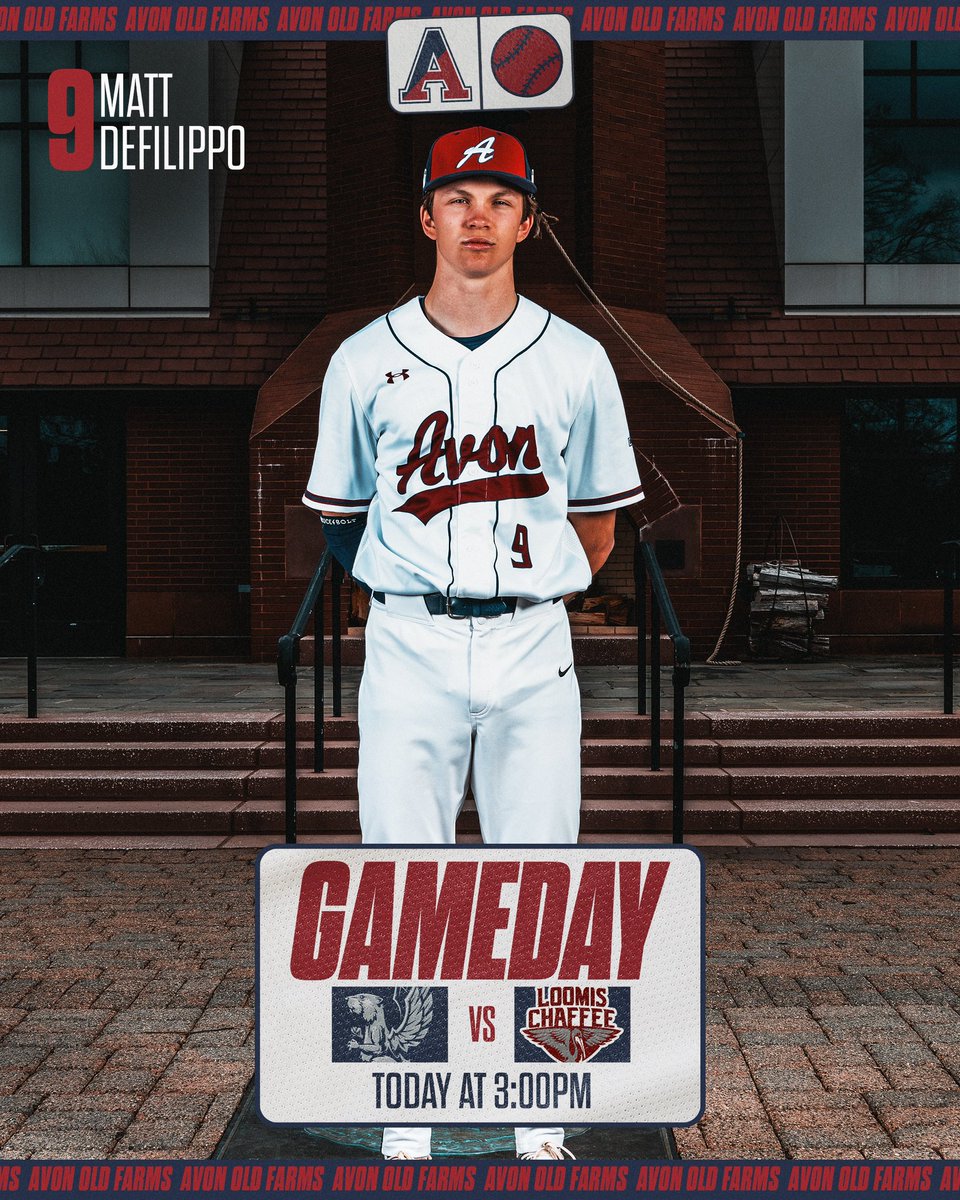 On the road to <a href="/LCBaseballPels/">Loomis Chaffee Baseball</a> this afternoon! 

First pitch: 3:00PM