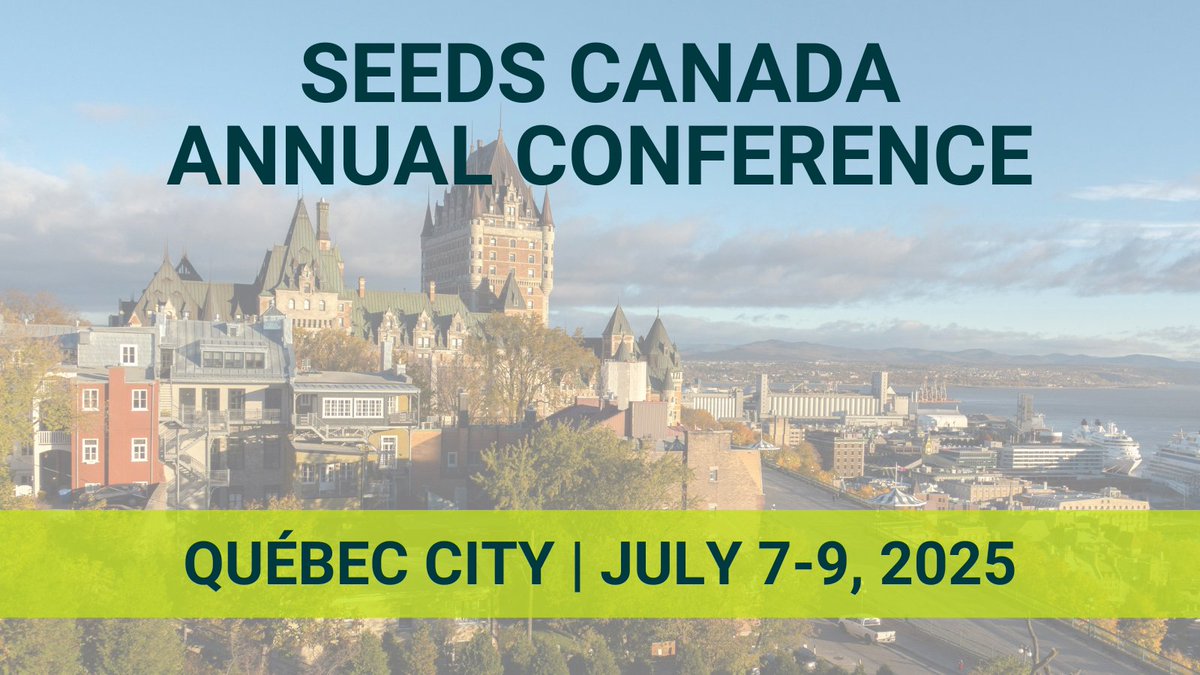 Take advantage of our Early Bird rate and join us in Québec City for the #SeedsCanada2025 Annual Conference designed to inspire, connect &amp; drive industry progress! Be part of the conversation shaping the future of seeds and #CdnAg! Register here: site.pheedloop.com/event/SCAnnual…