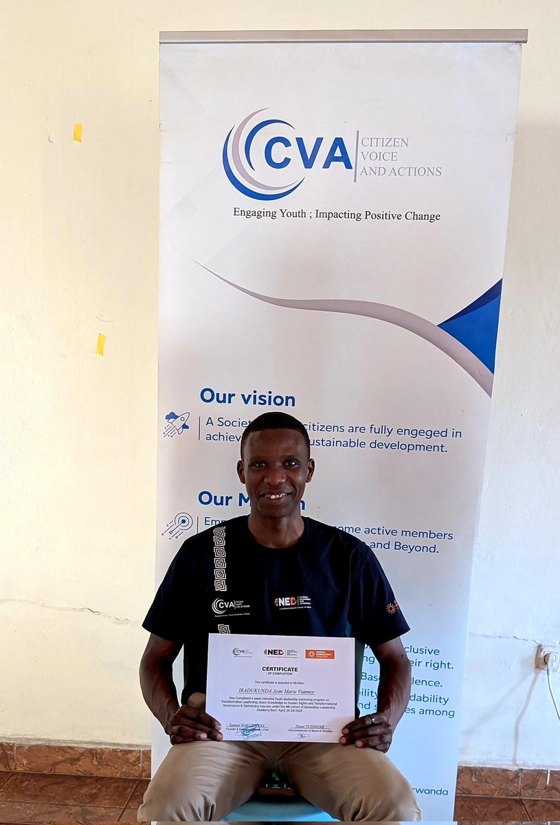 michejmv's tweet photo. opportunity to attend the Generation Leadership Academy where we acquired essential skills in communication self-discovery, and resilience supporting our personal and professional growth
@RwandaYouthArts 
@NEDemocracy 
@CVARwanda2016 
@DenysRukundo 
@GatsiboDistrict https://t.co/V4foL7qOg1