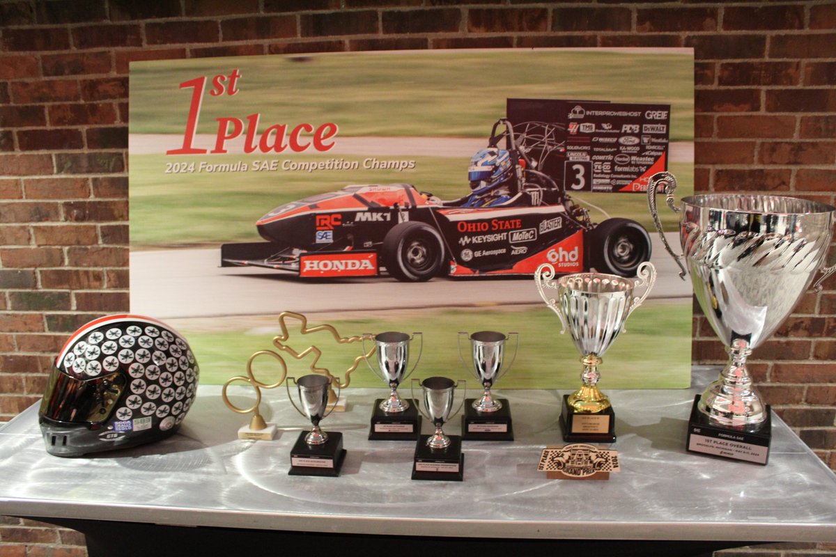 OSUCtrAutoRsrch's tweet image. Introducing the @FormulaBuckeyes first ever EV! The team unveiled their latest competition vehicle at their rollout event over the weekend!
