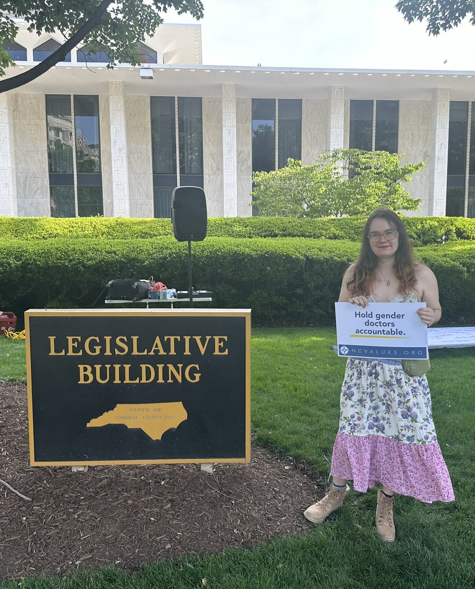 Hold gender doctors accountable! Detransitioners deserve justice! #NCPol