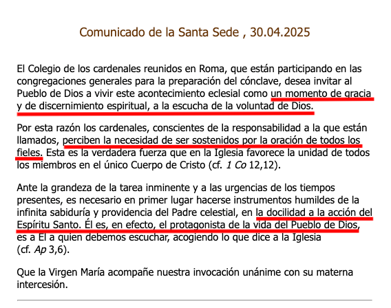 jesuitajonathan's tweet image. El Espíritu es el protagonista de la vida del Pueblo de Dios. #Cónclave #Sinodalidad