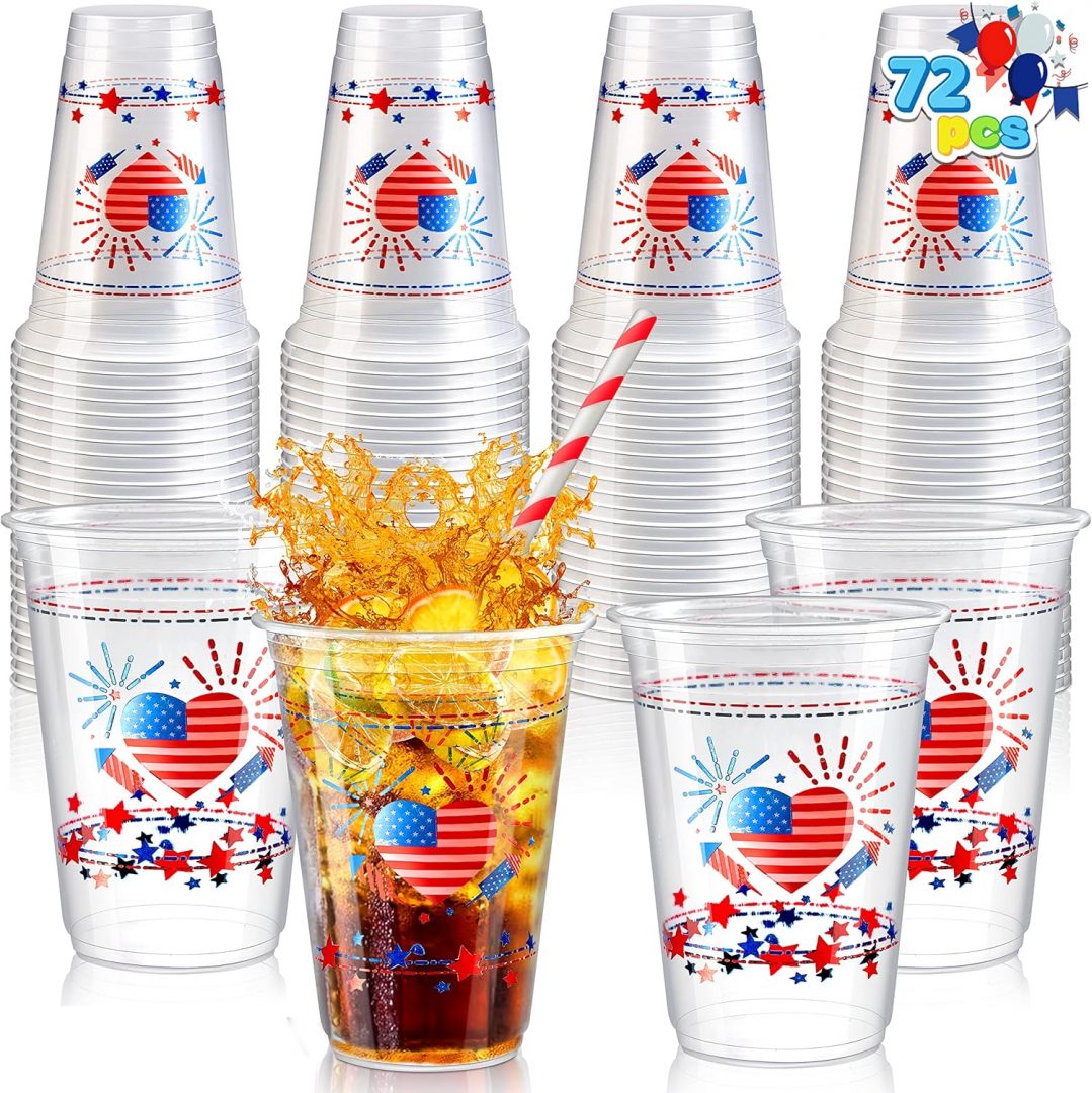 partysupplybox's tweet image. Check out this set of 72 Pcs Patriotic Plastic Cups, 16oz Disposable Cups with Fireworks Pattern. Perfect for your Memorial Day Party partysupplyboxes.com
partysupplyboxes.com/p/party-suppli…
#memorialday #patrioticcups #disposablecups #72pieces #16ounces #fireworkspattern #disposable