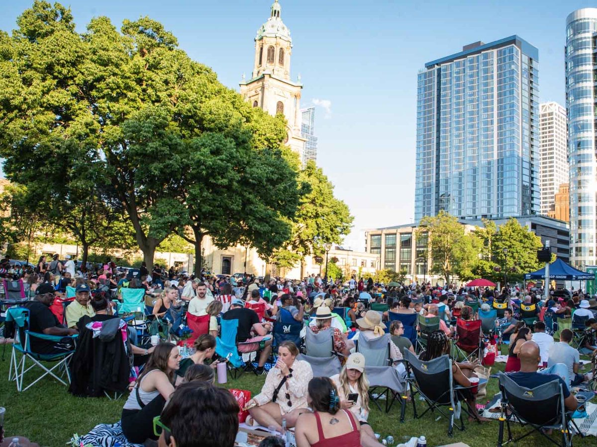 onmilwaukee's tweet photo. Big changes are coming to Jazz In The Park this year, with an updated format to the staple that has been running since 1991: https://t.co/PLsO6aahqX https://t.co/ZwDg2rXgFA