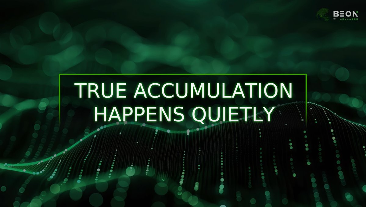 True Accumulation Happens Quietly