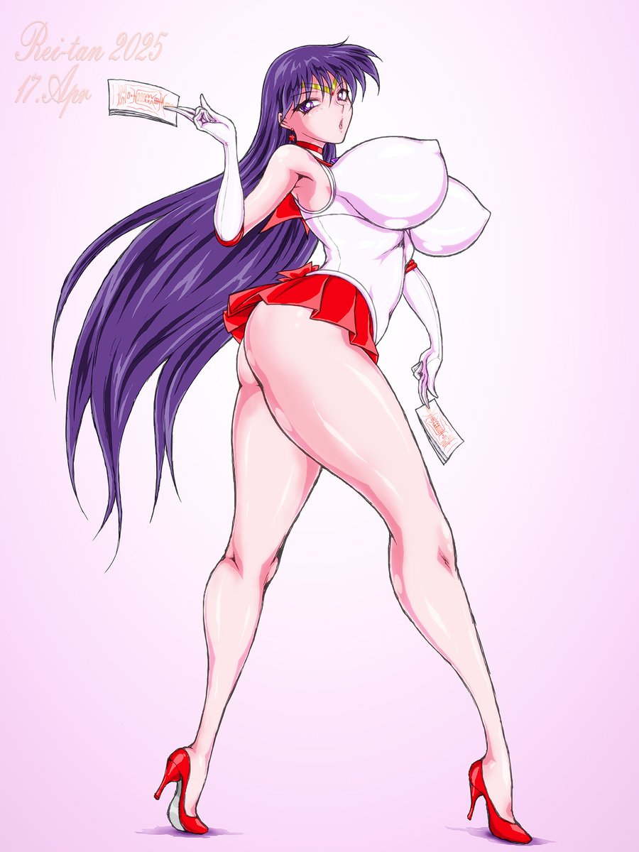 #今月描いた絵を晒そう 
レイ誕絵とチャイナ差分など👠 