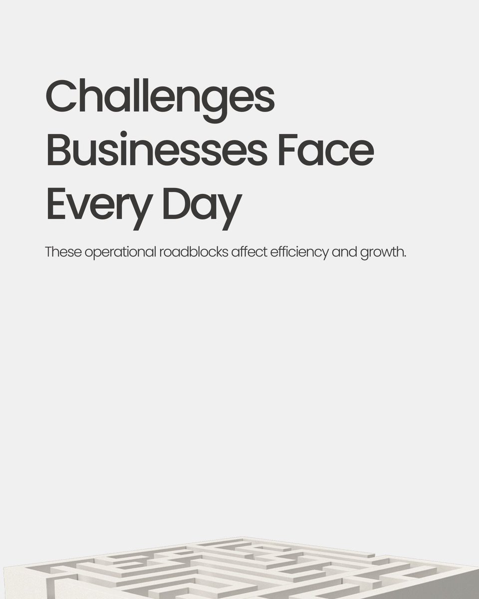 Skyconnect_'s tweet photo. ✨ Transforming Business Challenges into Opportunities with AI
Operational inefficiencies, rising costs, and customer dissatisfaction are challenges businesses face every day. https://t.co/qvO4e46TMi