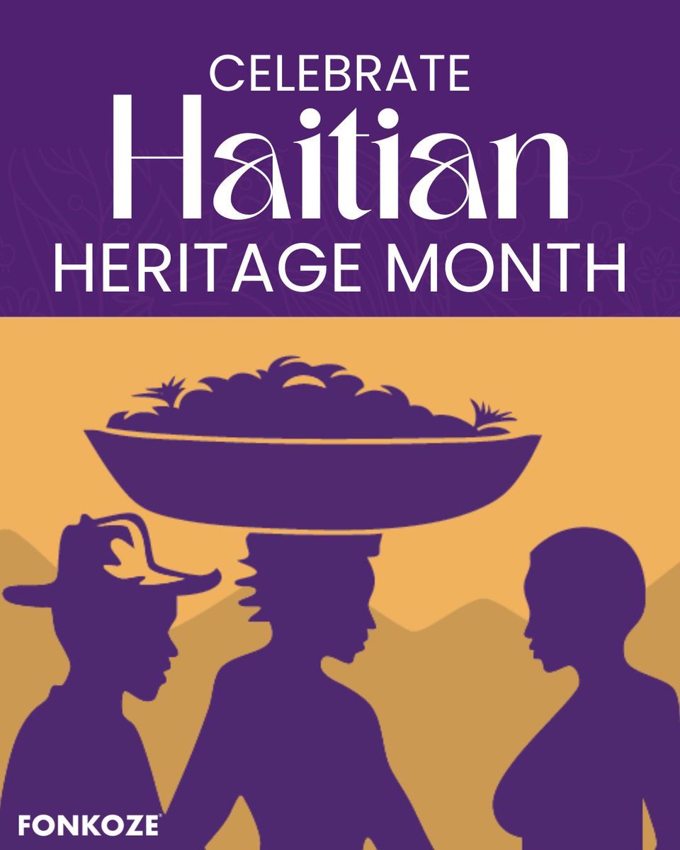 This month of May, we proudly celebrate Haitian Heritage Month—a time to honor the vibrant culture, deep-rooted history, and unshakable spirit of the Haitian people. 
fonkoze.org 

#haiti #haitian #haitianheritagemonth