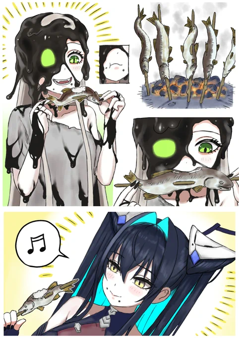 #今月描いた絵を晒そう 