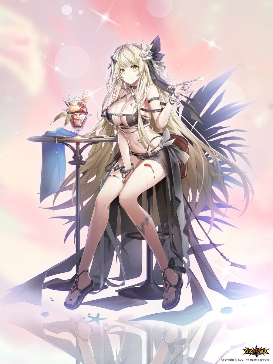 【壁紙･アイコン配布】
レアアバター「ブラックパール リル（S）」実装記念に壁紙を配布いたします！
よかったら使ってください❤

▼ダウンロードはこちら
cutt.ly/qrj0e1tz

#リル #グラチェ #グランドチェイス