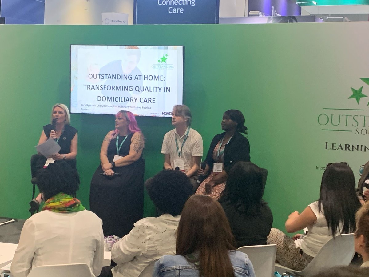 The Outstanding Society (@outstandingscic) on Twitter photo Session 5 of Day 1 of <a href="/CareShow/">Care Show</a> London is now happening at the OS Learning Lounge on stand T2
Outstanding at home: transforming quality in domiciliary care where Directors Samantha and Ruth are joined by Cheryl Champion from <a href="/LDCCareCo/">LDC Care Co</a>, Rob Hargreaves from <a href="/skillsforcare/">Skills for Care</a> and Session 5 of Day 1 of <a href="/CareShow/">Care Show</a> London is now happening at the OS Learning Lounge on stand T2
Outstanding at home: transforming quality in domiciliary care where Directors Samantha and Ruth are joined by Cheryl Champion from <a href="/LDCCareCo/">LDC Care Co</a>, Rob Hargreaves from <a href="/skillsforcare/">Skills for Care</a> and