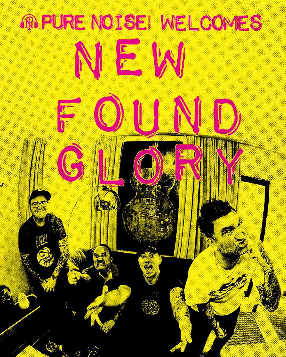 purenoiserecs's tweet image. We are so excited to announce we’ve signed @newfoundglory & they’ve released a NEW SONG today !!! Listen to 💯 % purenoiserecs.lnk.to/NFG_Stores