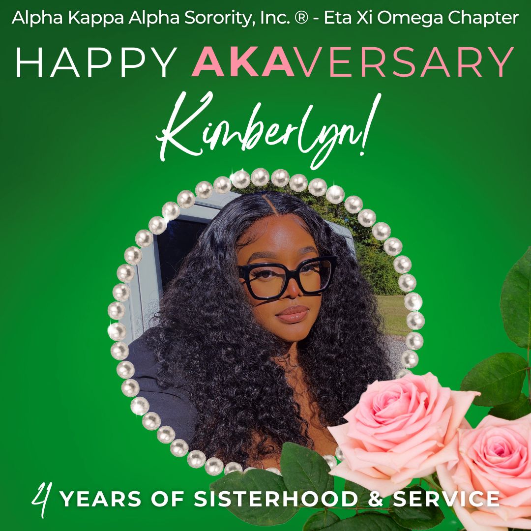 AKAEtaXiOmega's tweet photo. This April, we honor with gratitude and admiration the AKAversaries of our wonderful Eta Xi Omega Chapter sisters, Aleda, Kimberlyn, and Rosemary! Their unwavering dedication, meaningful contributions, and deep commitment to serving all mankind. https://t.co/i2lUhWsEJB