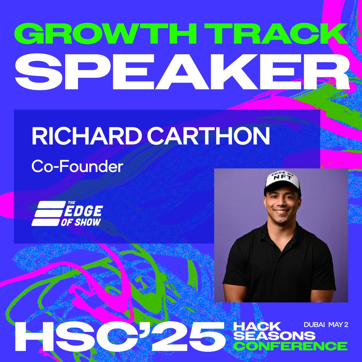 Mpost Media Group (@mpost_io) on Twitter photo Richard Carthon (<a href="/RichardCarthon/">Richard Carthon</a>), Co-Founder of <a href="/TheEdgeofShow/">The Edge of Show 🎙</a>, takes the stage at Hack Seasons Conference!
Register for free: lu.ma/hack_dubai
Richard will be moderating the Growth Stage panel, "Decentralization vs. Practicality: Striking the Right Balance in Richard Carthon (<a href="/RichardCarthon/">Richard Carthon</a>), Co-Founder of <a href="/TheEdgeofShow/">The Edge of Show 🎙</a>, takes the stage at Hack Seasons Conference!
Register for free: lu.ma/hack_dubai
Richard will be moderating the Growth Stage panel, "Decentralization vs. Practicality: Striking the Right Balance in