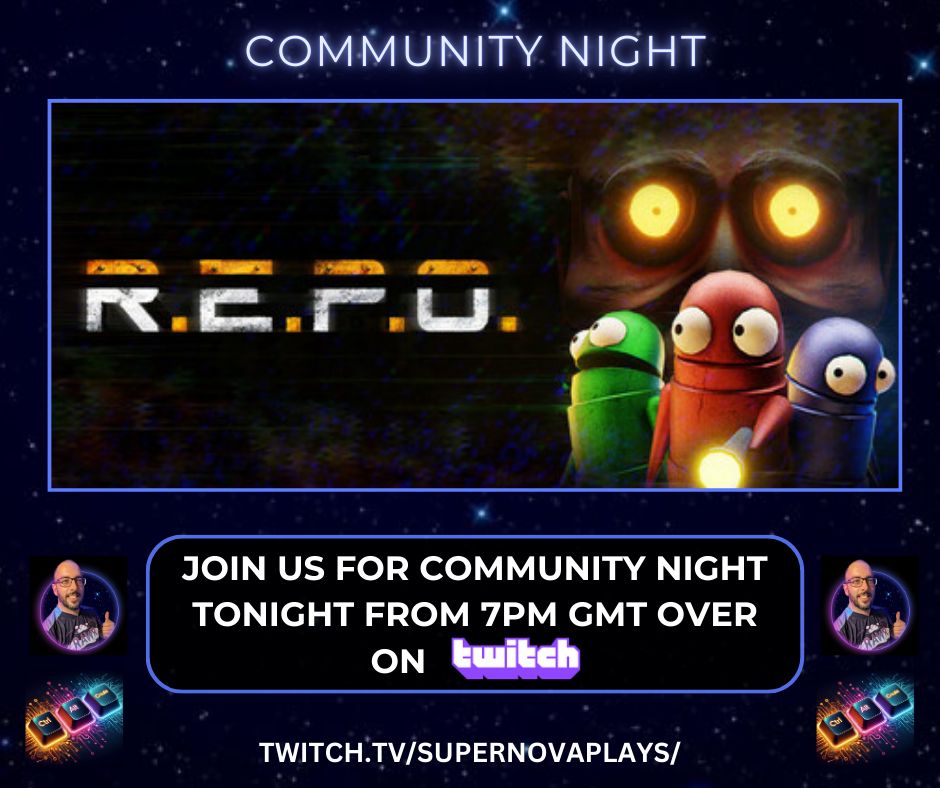 supernovaplays1's tweet photo. Tonight's community night! I've roped in some fellow kleptomaniacs to ransack places with me. Can we survive the monsters though? See you there to find out! https://t.co/1Q5v7QMANz #varietystreamer #funnygaming #twitchstreamer #gaming #gamestream #gamingcommunity #supportstreamer https://t.co/MSZsoAG3sA
