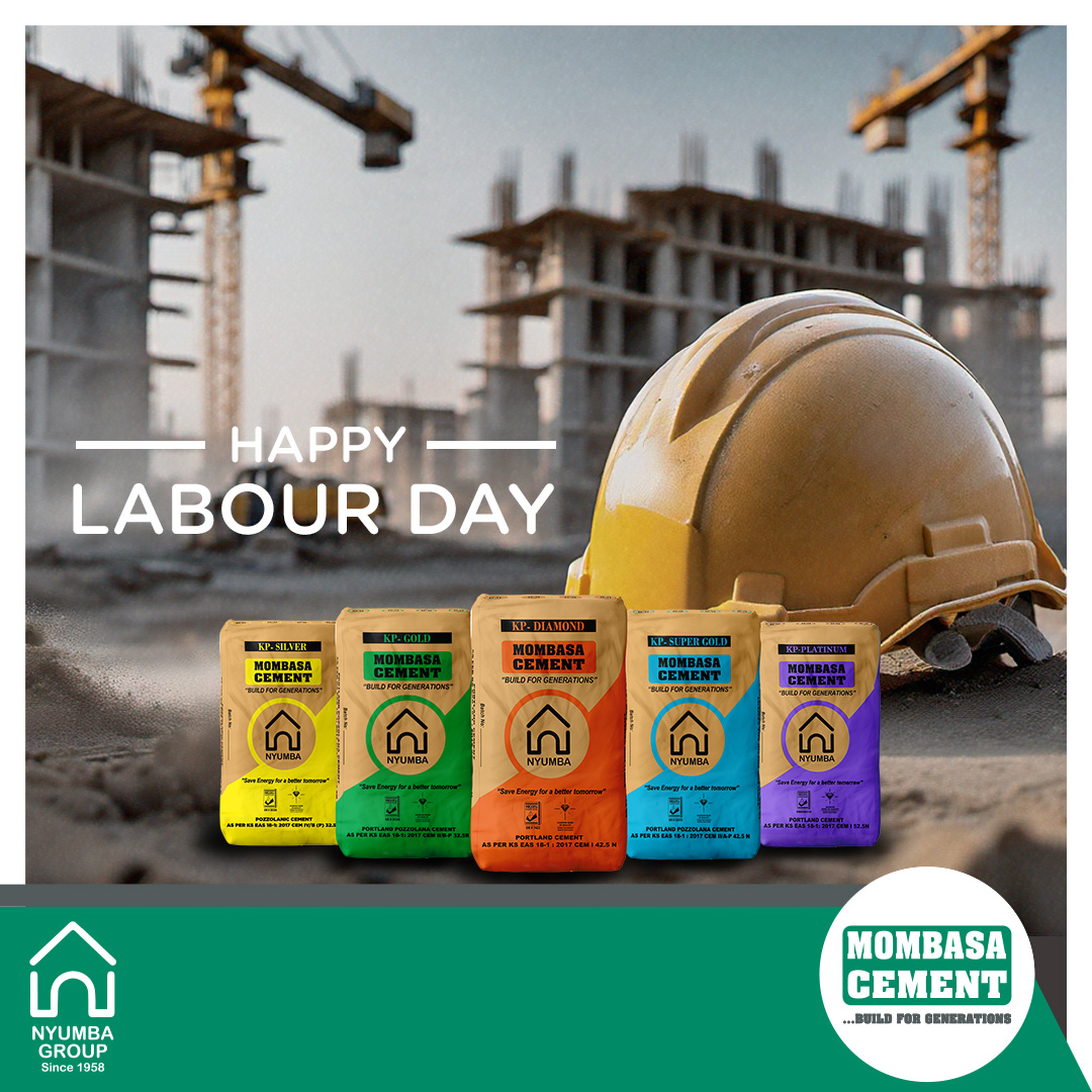 MombasaCement's tweet image. Today, we honor the strength, resilience, and dedication of every worker who helps build a stronger tomorrow.

Happy Labour Day from all of us at Mombasa Cement – Proudly Building for Generations.

#BuildToLast #BuildForGenerations #JengaNaNyumba