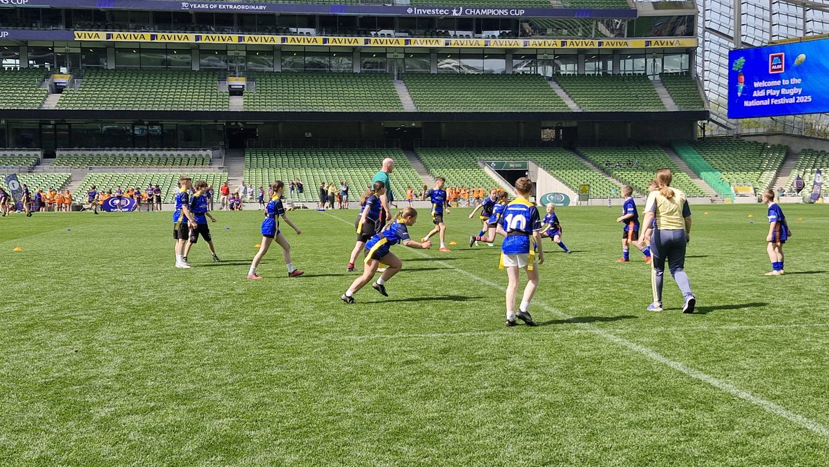 Wicklow CCRO.Leinsterrugby (@ccrowicklow) on Twitter photo A day of fun filled action for the Gaelscoil Chill MhΓ‘ntain 6th class in <a href="/AVIVAStadium/">AVIVA Stadium</a> for the <a href="/Aldi_Ireland/">Aldi Ireland</a> tag rugby π blitz. #FromTheGroundUp <a href="/LeinsterBranch/">Leinster Domestic</a> <a href="/active_wicklow/">Wicklow LSP</a> <a href="/wicklowcoco/">Wicklow County Council</a> <a href="/WicklowRFC/">Wicklow RFC</a> A day of fun filled action for the Gaelscoil Chill MhΓ‘ntain 6th class in <a href="/AVIVAStadium/">AVIVA Stadium</a> for the <a href="/Aldi_Ireland/">Aldi Ireland</a> tag rugby π blitz. #FromTheGroundUp <a href="/LeinsterBranch/">Leinster Domestic</a> <a href="/active_wicklow/">Wicklow LSP</a> <a href="/wicklowcoco/">Wicklow County Council</a> <a href="/WicklowRFC/">Wicklow RFC</a>