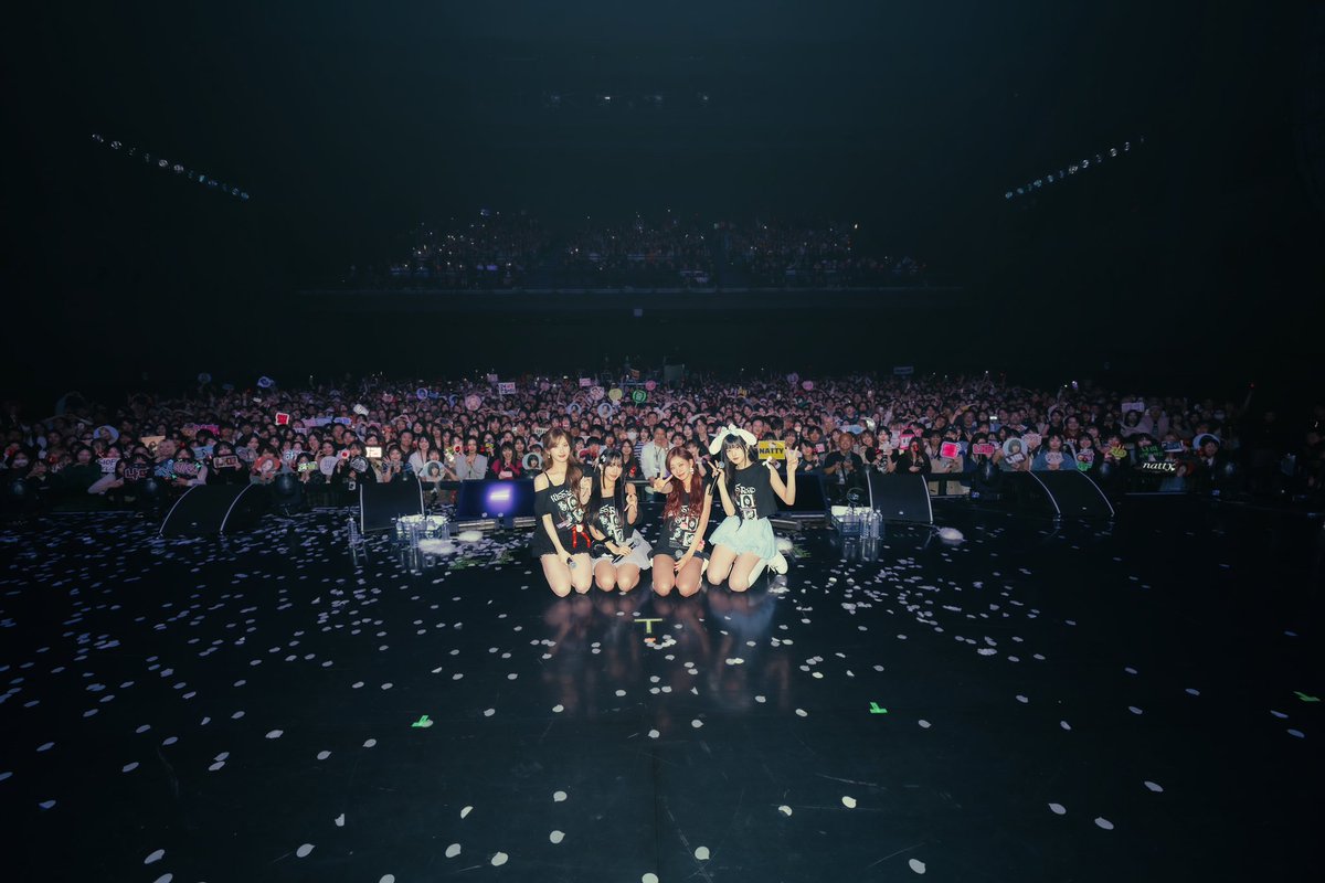 KISSOFLIFE_S2's tweet photo. [📸] The first show of the tour in Japan has ended successfully! Thanks to Kanagawa KISSY's energy! Stay healthy until we meet again! 皆さん、愛しています!❤️

#KISSOFLIFE #키스오브라이프 #KIOF #KISSROAD #KISSROADinASIA2025 https://t.co/otLxRJBMOK