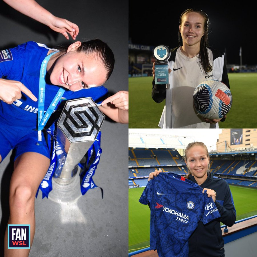 On This Day in 2019, Guro Reiten signed for Chelsea 💫💙 #CFCW <a href="/guro_reiten/">Guro Reiten</a>