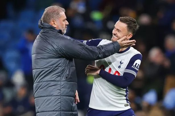 ‼️James Maddison on Ange Postecoglou:

"We're behind the manager 100%. I think he's a great man. He's the first person to tell you, I've heard it myself, that we've been poor in the league. We've been great in Europe but it's been unacceptable in the league. He's my manager, my