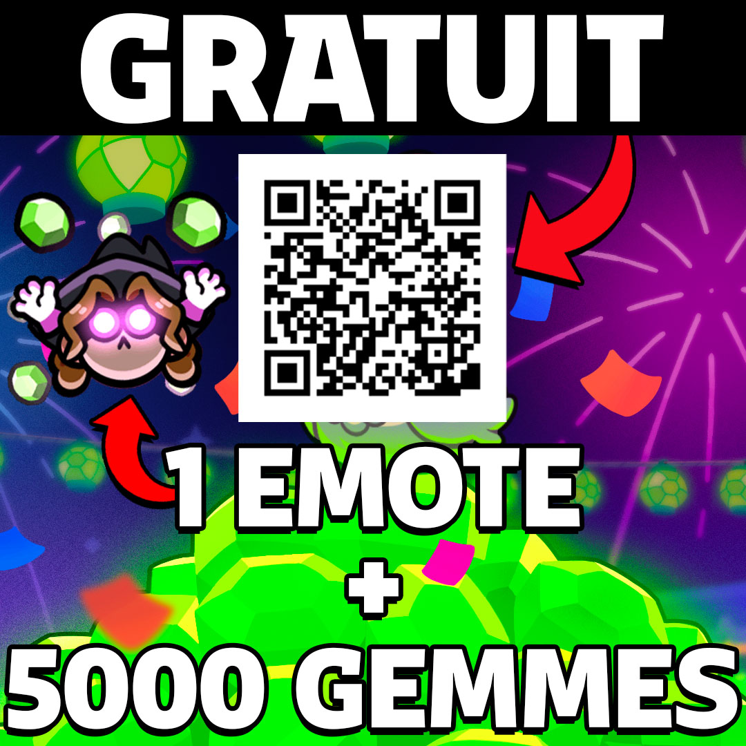5000 gemmes + 1 emote exclusive GRATUITES sur Squad Busters ! 🥳
Pour débloquer tout ça, scannez le QR code ou cliquez directement sur ce lien : link.squadbusters.com/voucher/save-s…
#SaveSquad #GiftedBySupercell