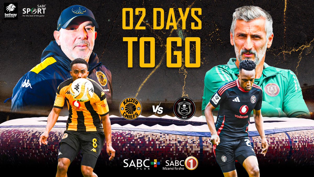 SABC_Sport's tweet photo. βοΈWhoβs the Greatest Soweto Derby Player of All Time? π₯·π₯·
Legends are made in moments like these. π₯·
π₯ Whoβs your GOAT of the Derby?
|#SowetoDerby | #DerbyLegends | #SABCSportFootball | https://t.co/awbS9gt8au